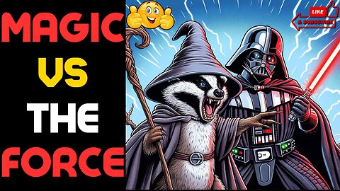 Badger Reacts: Darth Vader VS Gandalf! Super Power Beat Down!