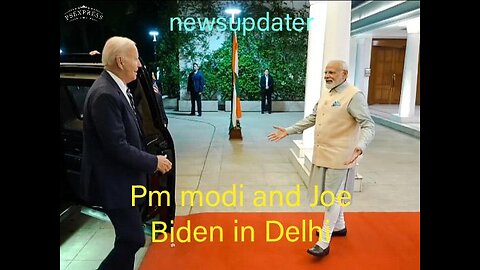 Pm modi and US presented Biden hold bilateral meeting