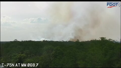 Big Cypress brush fire estimated at approximately 2200 acres