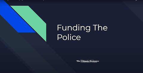 Funding The Police (English Class Presentation)