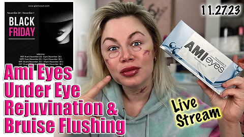 LIVE STREAM Ami Eyes to Rejuvinate Under eyes, Glamcosm | Code Jessica10 saves you 25% off