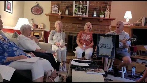 Singing in tongues, worship time, Jesus, Martins/Petermans home group, Charlotte, NC 07.29.22