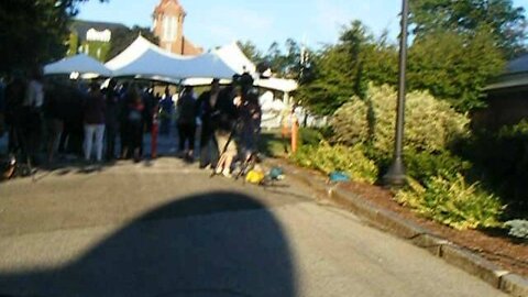 Romney Ryan St Anselm Media Trucks