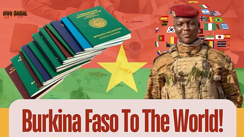 Burkina Faso Issues New State of The Art Passports WITHOUT ECOWAS