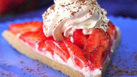 Strawberry pizza recipe