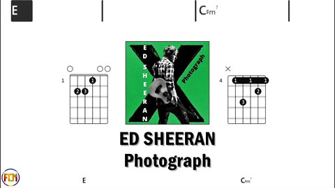 ED SHEERAN Photograph - Guitar Chords & Lyrics HD