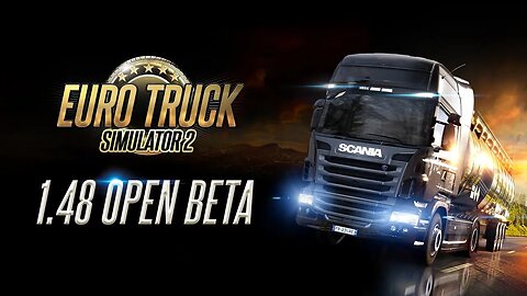 LIVE DE EURO TRUCK SIMULATOR 2 - TESTANDO A VERSÃO 1.48 OPEN BETA AO VIVO