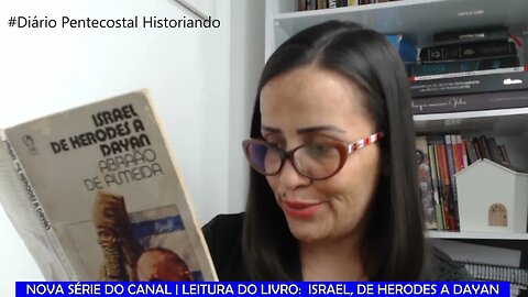 LIVRO: ISRAEL, DE HERODES A DAYAN | ABRAÃO DE ALMEIDA, CPAD - 1983