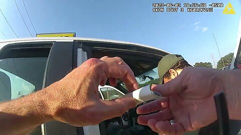 Union County AR Sheriff Dept. Lt. Gilbert BWC 06/02/2023 Talking To Suspect About Needles