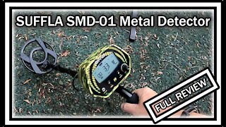 SUFFLA Metal Detector SMD-01 for Adults & Kids 11" Professional Waterproof Coil 5 Modes FULL REVIEW