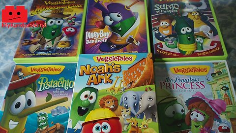 My Veggietales DVD Collection