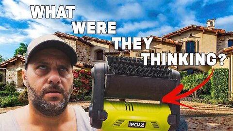 This New Ryobi Tool Is So Bad Even The Ryobi Fan Boys Will Love To Hate It! - Ryobi Patio Cleaner