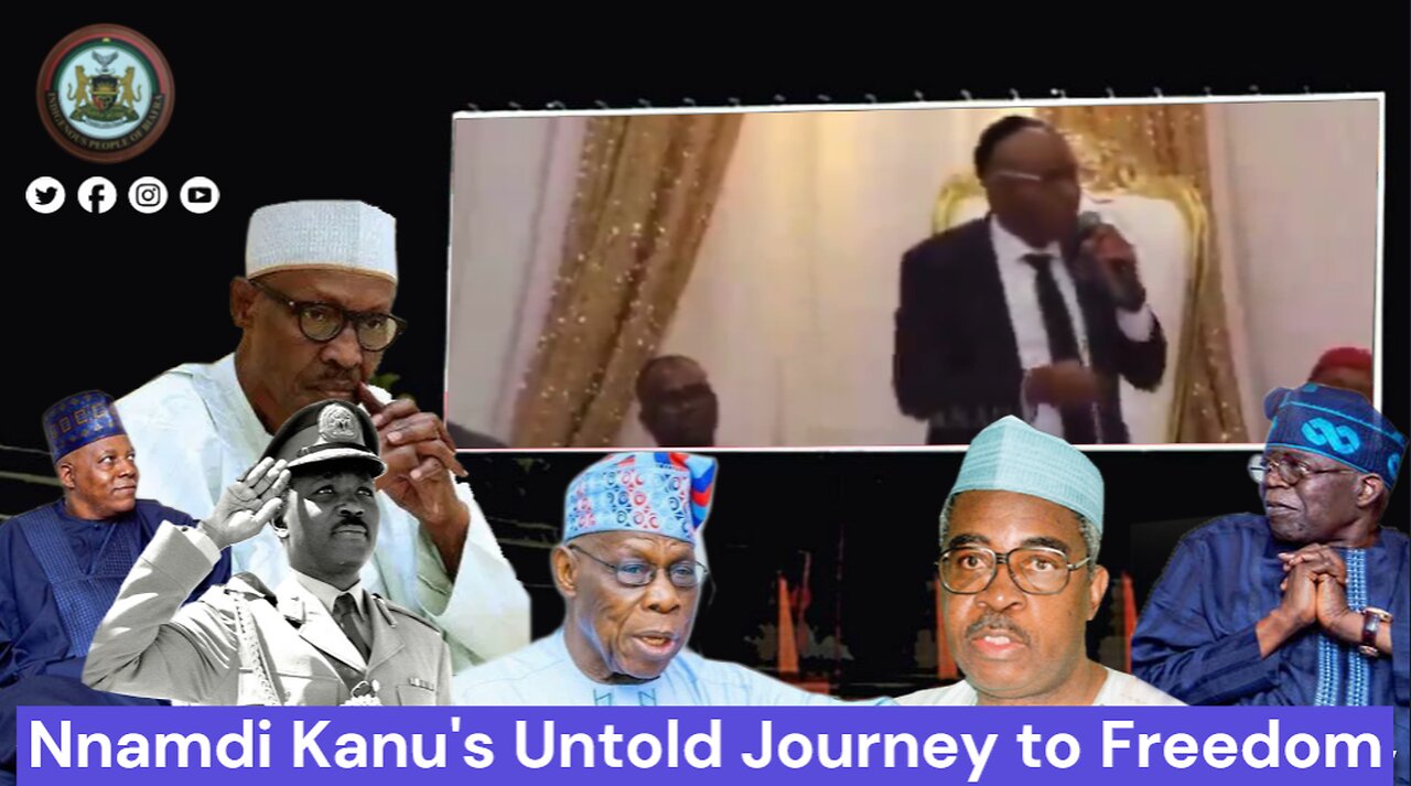 Nnamdi Kanu's Journey to Lifelong Confinement