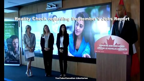 Reality Check regarding September's Jobs Report