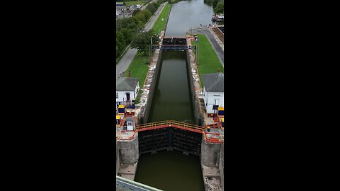 Erie Canal - Lock 28A, Lyons, New York