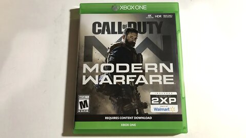 Call of Duty Modern Warfare Unboxing Xbox One [4K]