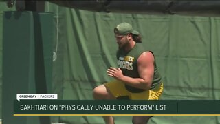 Packers place Bakhtiari on PUP list before training camp