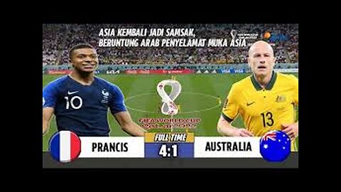 Highlights from the 2022 FIFA World Cup in Qatar: France vs. Australia