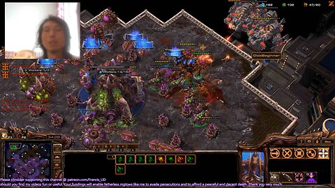 sc2 zvz on gresvan pitifully defeated then a close one v a noob terran trolling with battlecrusiers