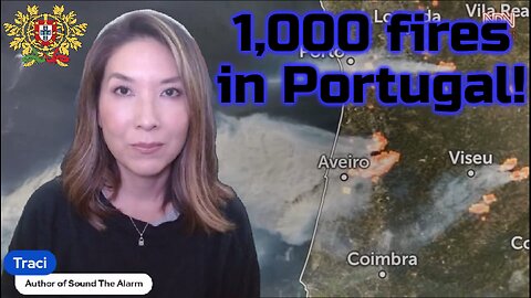 Over 1,000 fires in Portugal burn 330,000 acres!