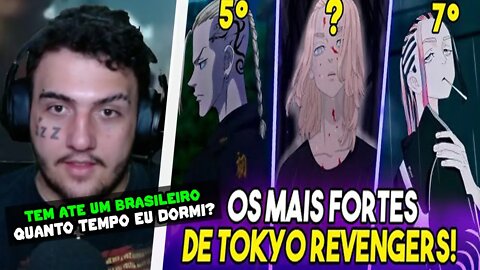 TOP 10 PERSONAGENS MAIS FORTES DE TOKYO REVENGERS. QUEM É O DELINQUENTE MAIS FORTE? | REACT