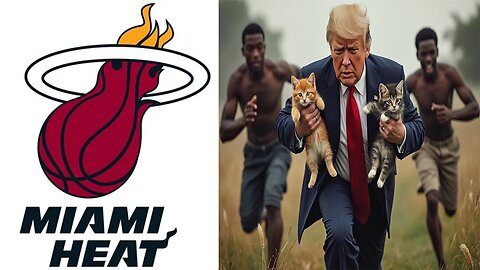 The Miami Heat get VERY POLITICAL on Haitian Cat eating CONTROVERSY to ATTACK Trump! IT BACKFIRES!