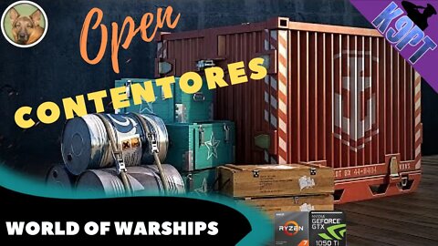 World of Warships - Abertura de resmas de contentores!