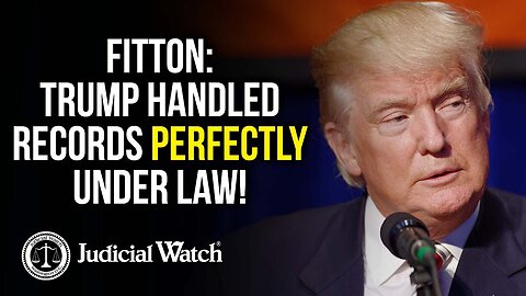 FITTON: "Trump is Innocent; Prosecution of Him Would be a Wild Abuse of Power"