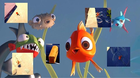 I murder goldfish in I AM FISH