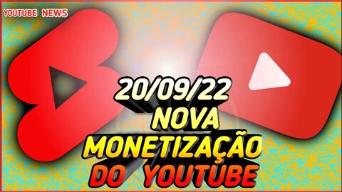 🔴Vem Aí ! Nova MONETIZAÇÃO do YOUTUBE.#youtubenews #youtube #monetização