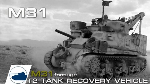 WW2 M31 Recovery Vehicle footage