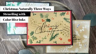 Christmas Naturally Three Ways