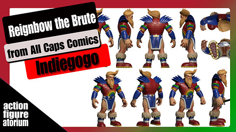 Reignbow the Brute | 1/12 parody viking | Indiegogo Campaign marketing analysis