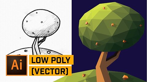 Low Poly Illustrator Tutorial