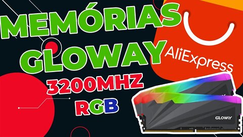 Memórias Gloway DDR4 3200Mhz RGB do ALIEXPRESS Vale a pena? - RAID CHIPART #6