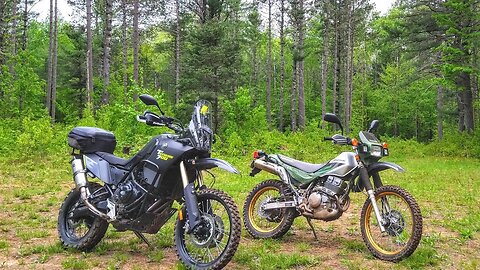 ADV VS Dual Sport | Tenere 700 & Super Sherpa 250 on Northern WI Trails