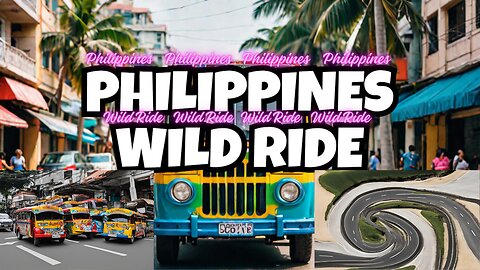 Riding A Jeepney In the Philippines Is INSANE!