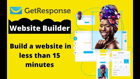 Build your website in few minuted FOR FREE with GetResponse's Website Builder - Simple & Easy!