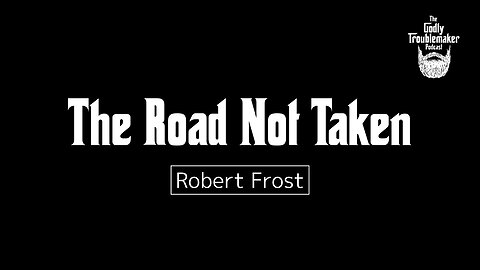 The Road Not Taken - Robert Frost | Read By Andy Parker