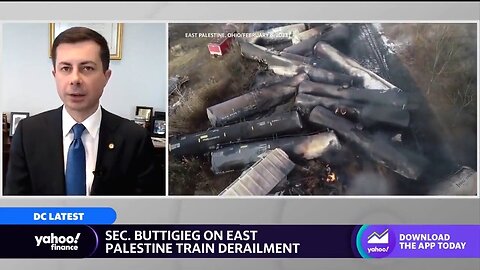 Buttigieg DOWNPLAYS East Palestine, OH Disaster