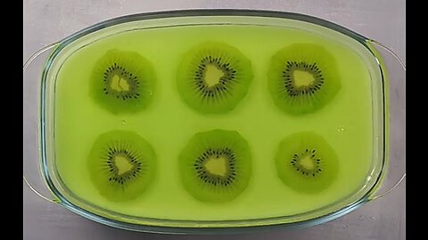 Delicious kiwi dessert at home veryone