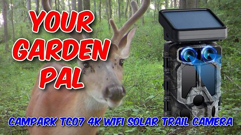 Campark TC07 4K WiFi Solar Trail Camera Review