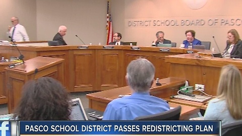 Pasco school district passes redistricting plan