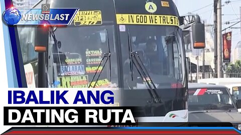 Ilang bus operator, humiling na ibalik na ang dating ruta sa EDSA