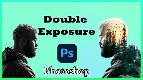 Double Exposure Photoshop Tutorial/ डबल एक्सपोसर फॉटोशॉप ट्यूटोरियल