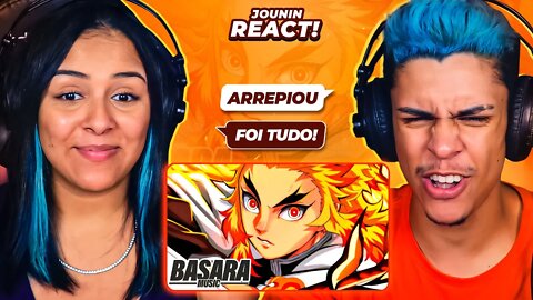 Pilar das Chamas | Rengoku (Demon Slayer) | Basara | [React Rap Nerd] 🔥