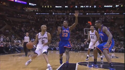 Tony Parker 21 Points 13 Ast Vs. Knicks, 2010-11.