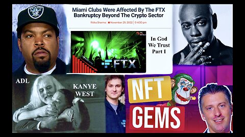 Kanye West Dave Chapelle Ice Cube Victor Hugo Expose ADL FTX Sam Bankman Fried Michael Simkins NFT 1