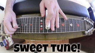 "Cool It" by Buddy Charleton pedal steel guitar lesson.