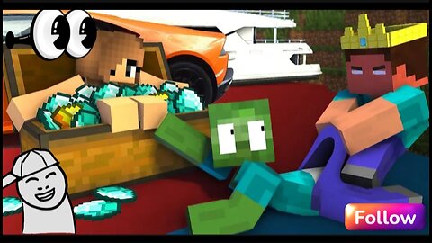 Monster School :Wipeout - Minecraft Animation